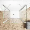 85x70cm 195cm 6mm ESG Falttür Glastür U-Form Duschkabine Produktbild-Vorschau 3