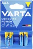 Varta 4903 LR03 AAA Micro High Energy Batterie 4er-Pack Podgląd zdjęcia produktu 43