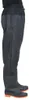 vidaXL Hip waders con stivali neri taglia 38 Anteprima dell’immagine prodotto 2
