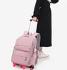 Schulrucksack mit Rollen Mädchen - Schultrolley Wasserdicht Produktbild-Vorschau 7