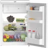 An open refrigerator filled with various food items. Voir les images du produit