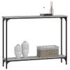 Konsolentisch Grau Sonoma 100x22,5x75 cm Holzwerkstoff Produktbild-Vorschau 3