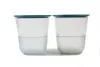 TUPPERWARE Clear Collection Becher 230 ml (2) dunkeltürkis Produktbild-Vorschau 1