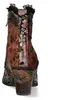 Laura Vita  Damenschuhe Schnürstiefelette Metallic Freizeit Produktbild-Vorschau 6