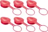 tappo in plastica con collare 'presto' 9 cm - 6 pezzi Anteprima dell’immagine prodotto 6