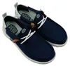 Hey Dude Wally Summer Linen Niebieski Podgląd zdjęcia produktu 18