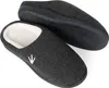 Pantofole HEYO Unisex Calde Antiscivolo Memory Foam Nero Anteprima dell’immagine prodotto 3