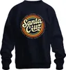 Santa Cruz California Retro Vintage Surf Beach Waves Summer Anteprima dell’immagine prodotto 6