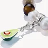 Ciondolo a forma di avocado in argento Anteprima dell’immagine prodotto 4