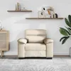 vidaXL Poltrona 100x81x84 cm Lino Anteprima dell’immagine prodotto 3