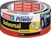 A roll of black duct tape with branding and graphics. Produktbild-Vorschau