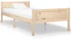 vidaXL Posteľ z masívneho dreva Borovica 100x200 cm Náhľad obrázku produktu 6