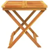 vidaXL Składany stolik ogrodowy 50x50x50 cm z litego drewna Podgląd zdjęcia produktu 5