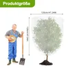 2er Pack Pflanzenschutznetz mit Kordelzug – Atmungsaktives Produktbild-Vorschau 2
