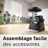 Bosch Serie 6 MFWS640B, 2100 W, Černá, 3,5 kg/min, 1 m, Náhled obrázku produktu 21
