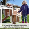 zooprinz Hühnerstall Mobi | Auf Rollen | 248x115x76cm Produktbild-Vorschau 6