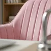 Krzesło biurowe obrotowe różowe Podgląd zdjęcia produktu 13
