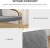 HOMCOM polohovateľné kreslo, polohovateľné kreslo, Náhľad obrázku produktu 12