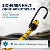 MONZANA 12x Spanngummi mit Haken 4 Längen 30-95cm Produktbild-Vorschau 5