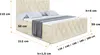 ALTDECOR Boxspringbett mit Matratze und Lattenrost  -  - Produktbild-Vorschau 8