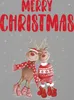 Merry Christmas Rentier Paar Rudolph - Weihnachten Produktbild-Vorschau 3
