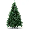 A full shot of an artificial Christmas tree on a white background. Podgląd zdjęcia produktu