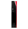 A close-up, front view of a black and red mini PC on a white background. Produktbild-Vorschau