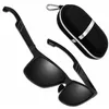 EDIBAZZAR | Schwarze polarisierte Sonnenbrille mit Produktbild-Vorschau 3