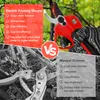 Akku Astschere Elektrische Gartenschere,0-40 mm Produktbild-Vorschau 5