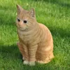 Figurine de jardin Décoration chat 29cm Voir les images du produit 2