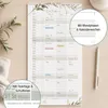Paarkalender 2027 Olive 21x42 cm 3 Spalten Sticker-Spalte Produktbild-Vorschau 5