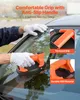 A person wearing white gloves is holding an orange suction cup device on a car windshield. Náhľad obrázku produktu
