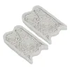 2er-Pack Silikonformen mit Rosenblumenmuster, Produktbild-Vorschau 2