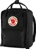 A black Fjällräven Kånken Mini Rucksack is shown against a white background. Anteprima dell’immagine prodotto