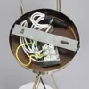 Lindby Deckenlampe Leanda, 80 cm, vierflammig, Metall, Glas Produktbild-Vorschau 5