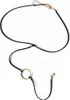 Choker-Halskette mit Stern und Kreis N465 Produktbild-Vorschau 1