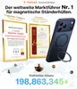Marketing image showcasing a phone case with certifications and sales figures. Anteprima dell’immagine prodotto