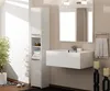 Armoire de salle de bain haute avec étagères MARGO – blanc Voir les images du produit 4