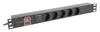 Lanberg Stromverteilereinheit (PDU) 19" 1U 10A 2m 5x Schuko Produktbild-Vorschau 6