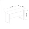 Homidea Vortex, bureau de jeu de 150 cm, noir/rouge – Voir les images du produit 2