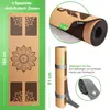 BACKLAxx® Kork Yogamatte mit Naturkautschuk inkl. Produktbild-Vorschau 3