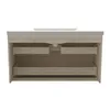 Badezimmermöbel 100cm CINIC-Serie Mineralguss Waschtisch Produktbild-Vorschau 6