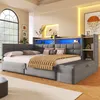 Flieks Schlafsofa Tagesbett 140x200cm mit Hydraulischem Produktbild-Vorschau 3