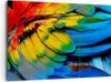 Bild auf Leinwand - Leinwandbild - Feder Papagei Vogel - Produktbild-Vorschau 1
