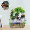 Kamienna fontanna ogrodowa, mała wewnętrzna fontanna Podgląd zdjęcia produktu 4