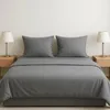 Bettbezug - Baumwolle - Grau - 60x80cm - Hotelwäsche - 100% Produktbild-Vorschau 3