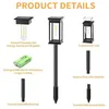 Solarlampen für Außen, 2 Stück, Solar Gartenbeleuchtung für Produktbild-Vorschau 3