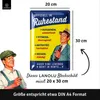 LANOLU Retro Blechschild Ruhestand Geschenk zum Produktbild-Vorschau 10