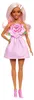 MATTEL Barbie - Poupée Fashionistas en robe rose HYT94 Voir les images du produit 5