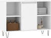 vidaXL Koupelnová skříňka bílá 80x33x60 cm Dřevěný materiál Náhled obrázku produktu 3